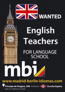buscamos profesores de inglés